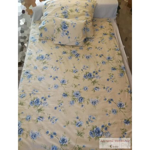Flanel ágyneműhuzat garnitúra Blue Flower